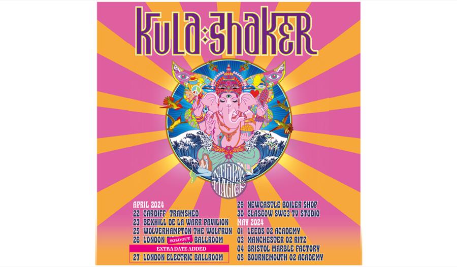 Kula Shaker poster for DLWP