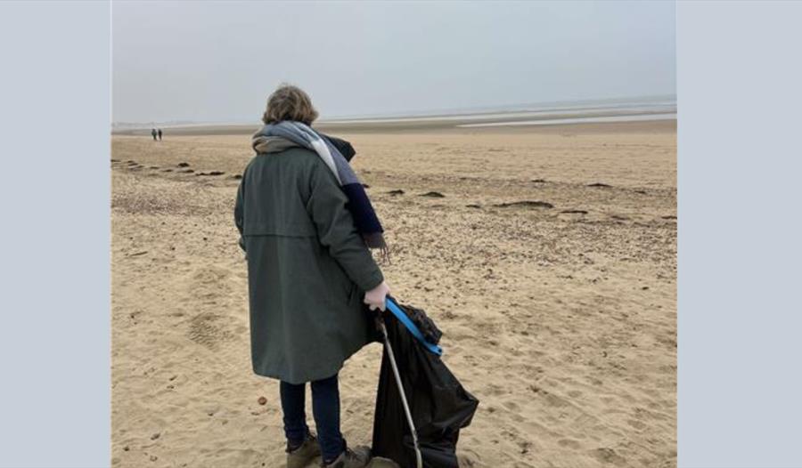 Beach clean