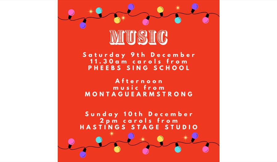 poster for music at St Andrews Mews