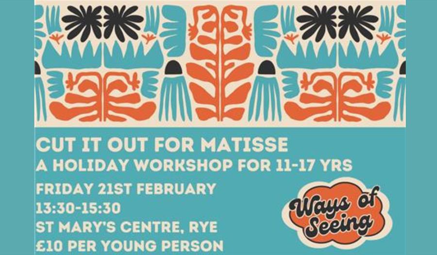 cut it out for Matisse poster