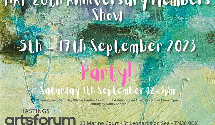 HAF's 20th Anniversary Members Show and Party
