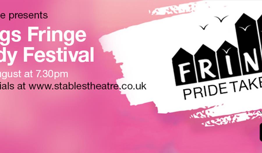 Hastings Fringe Comedy Festival - Pride Takeover poster