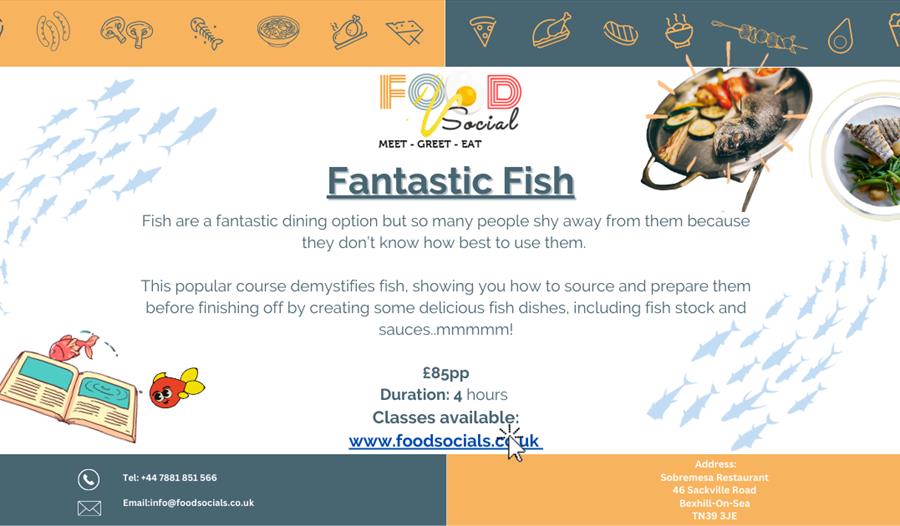 Poster for Fantastic Fish. Text is in main description.
