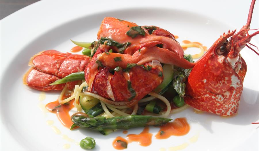 Champagne and Lobster Dinner