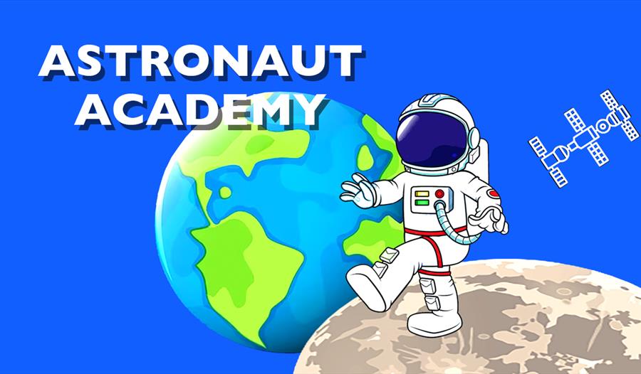 Astronaut academy poster