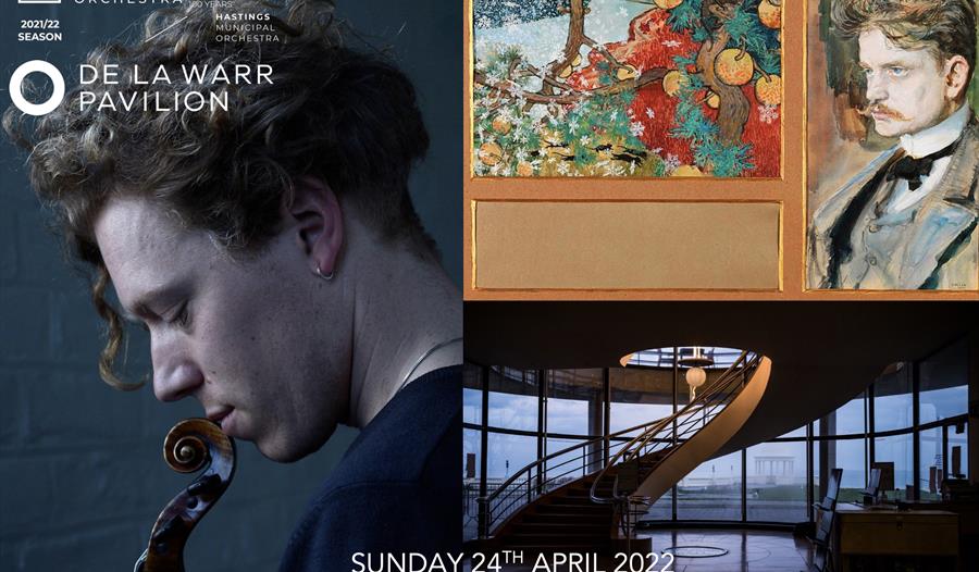 poster for Hastings Philharmonic Orchestra at the De La Warr Pavilion