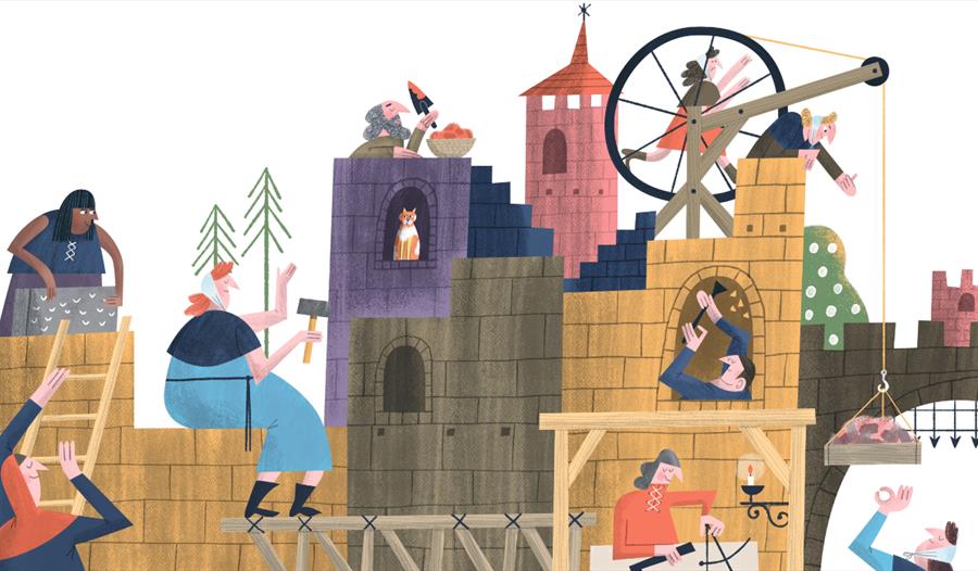 The Castle the King Built trail with Nosy Crow