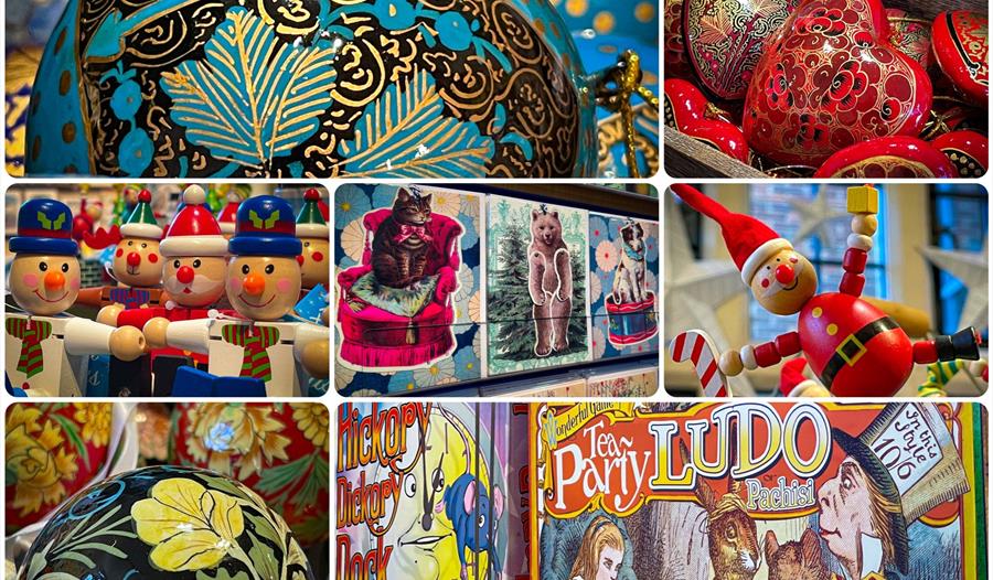 Christmas shop at Hastings Museum & Art Gallery