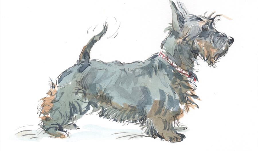 Kipling's Scottie dog trail