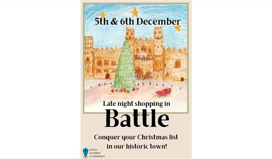 Late night shopping in Battle