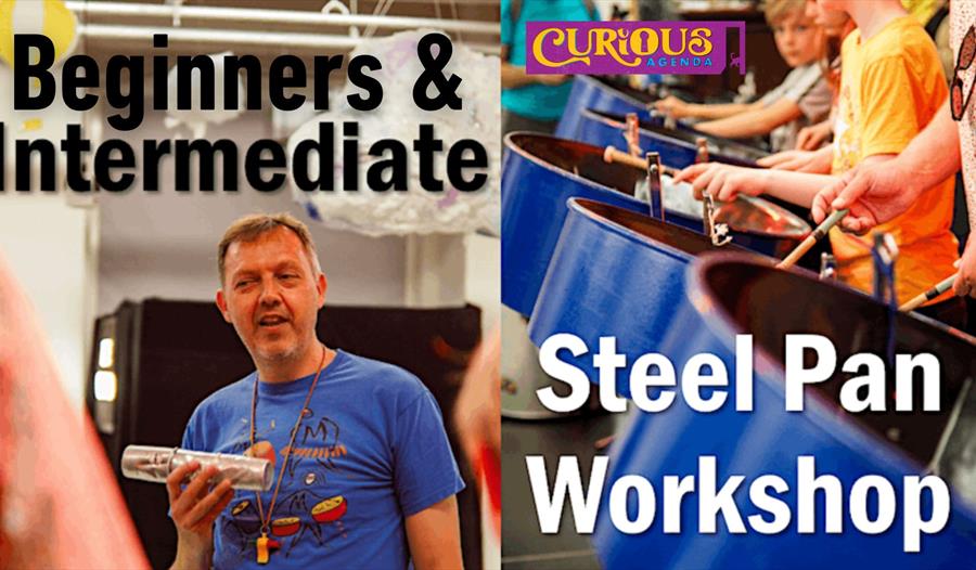 steel pan workshop poster