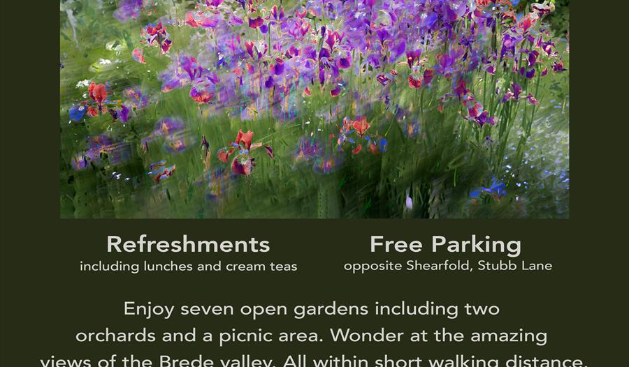 Open garden poster