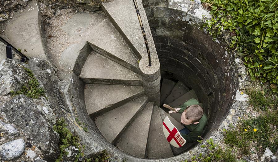 Half term at Pevensey Castle