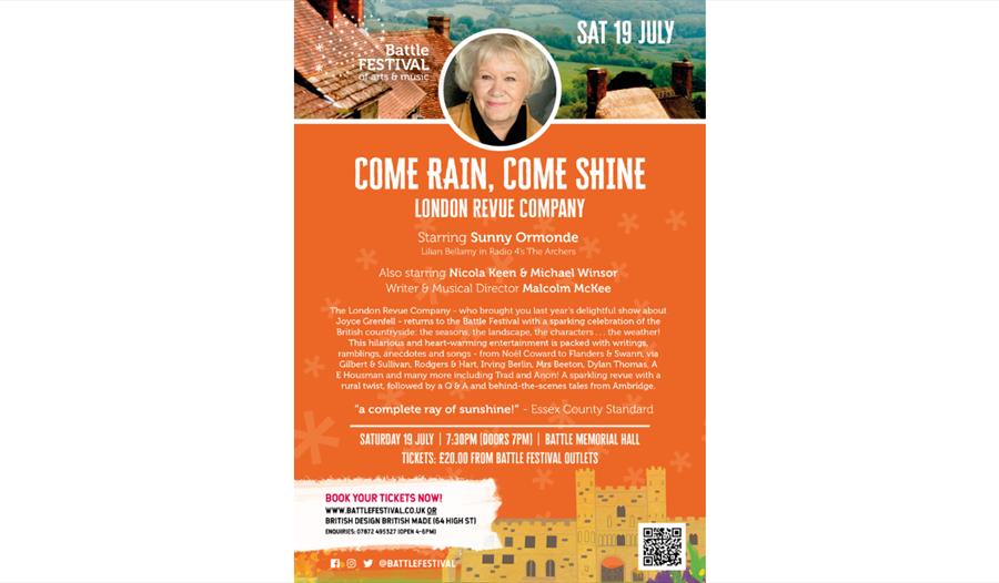 Come Rain, Come Shine: London Revue Company