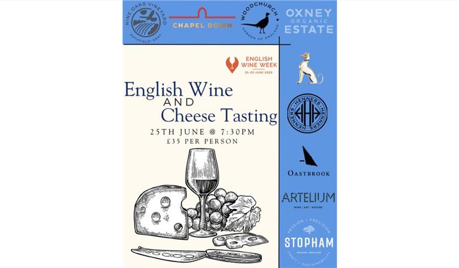 English Wine and Cheese Tasting