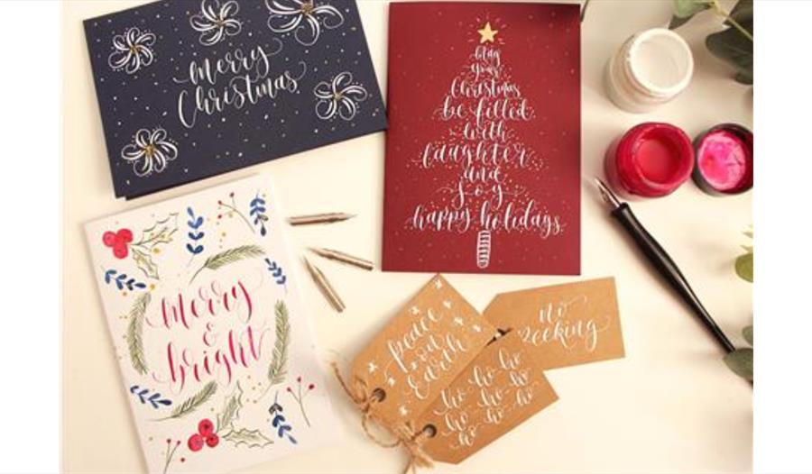 Christmas Calligraphy workshop