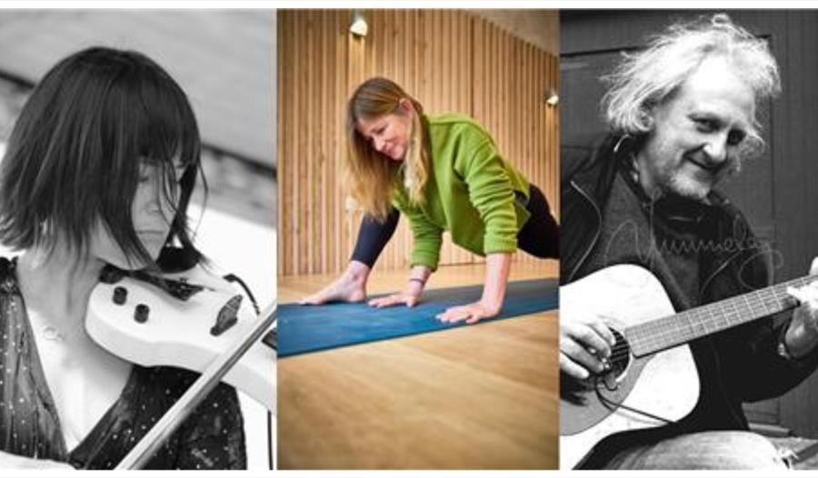 Flow Yoga to Live Music