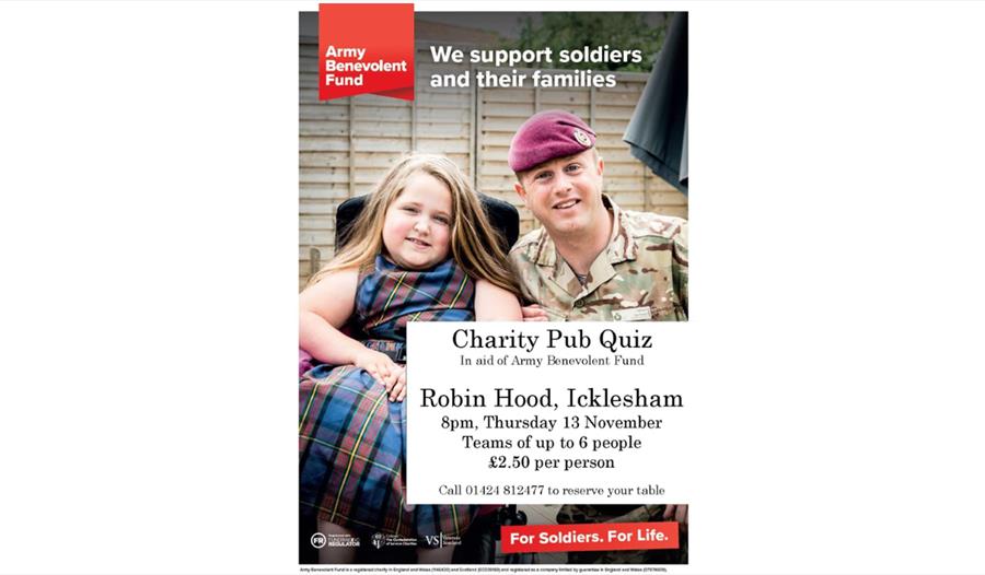 Charity Quiz Night - Army Benevolent Fund