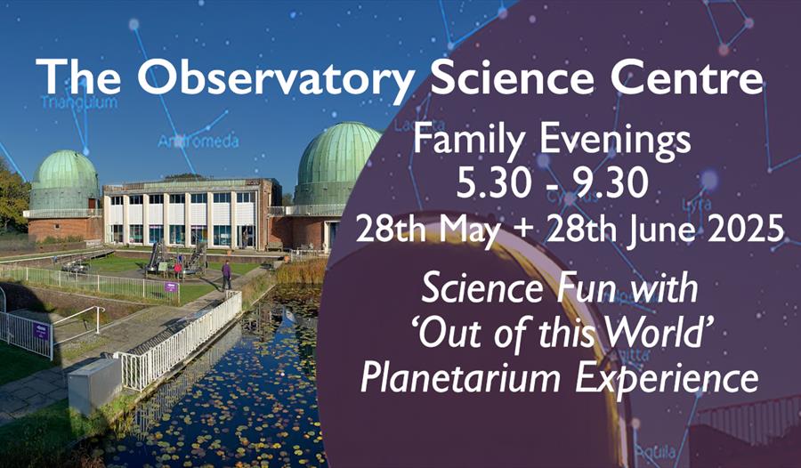 Observatory science centre poster