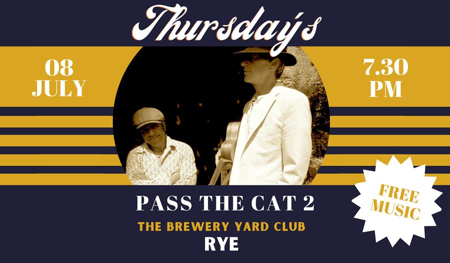 Steve Rivington & Sacha Trochet - Pass The Cat 2 poster July 2021