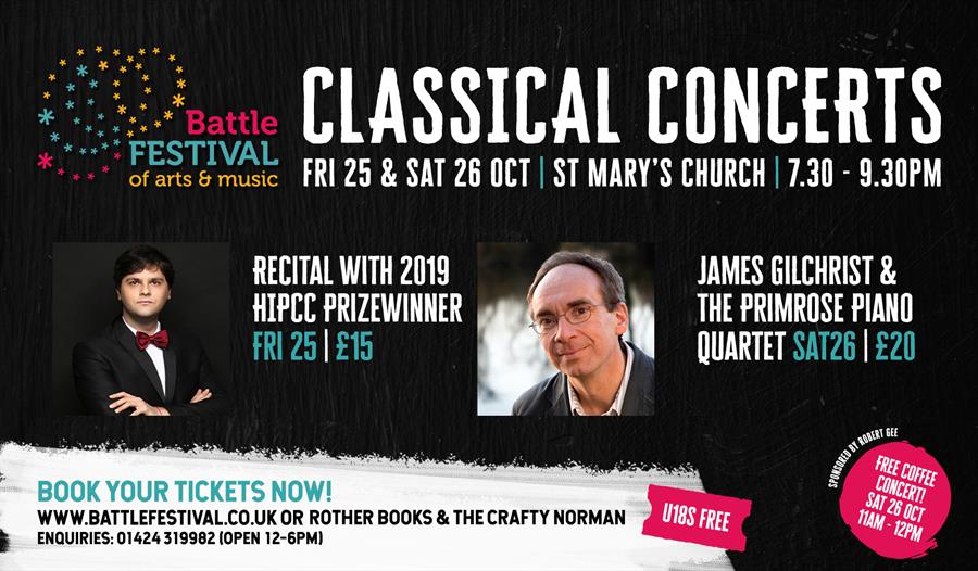 James Gilchrist and the Primrose Piano Quartet