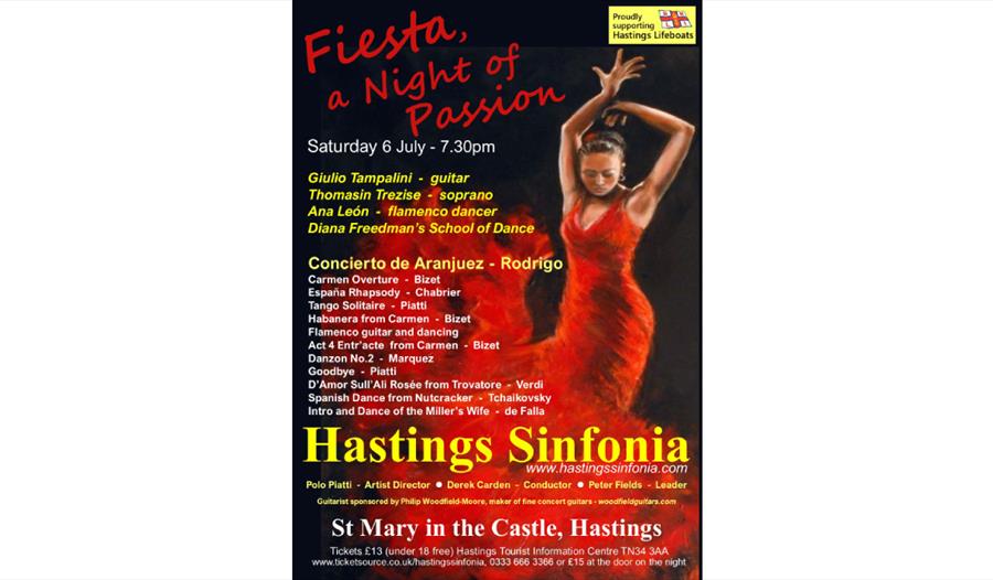 Hastings Sinfonia presents - Fiesta "A Night Of Passion"