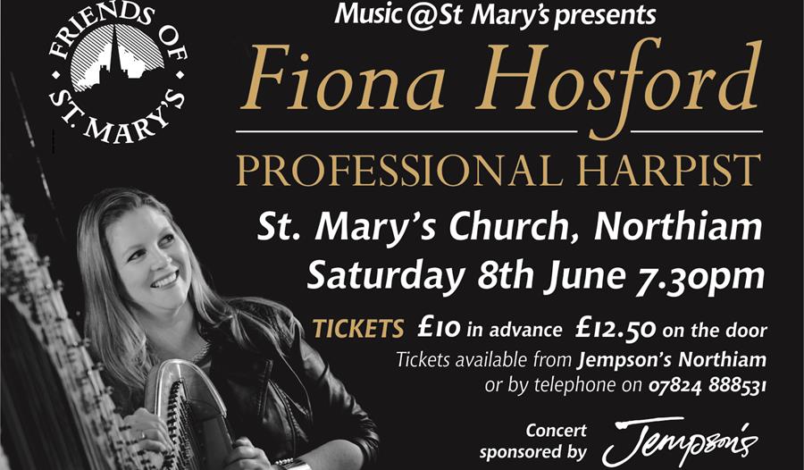 Fiona Hosford, Professional Harpist
