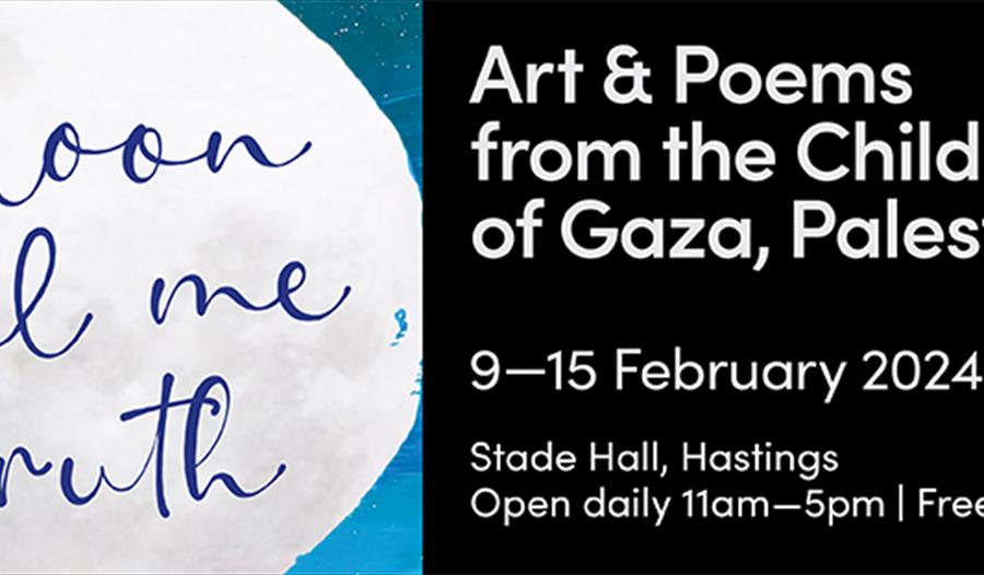 Poster for Art and Poems from the Children of Gaza