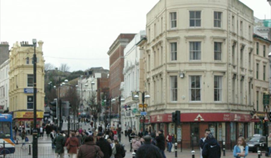 Hastings town centre