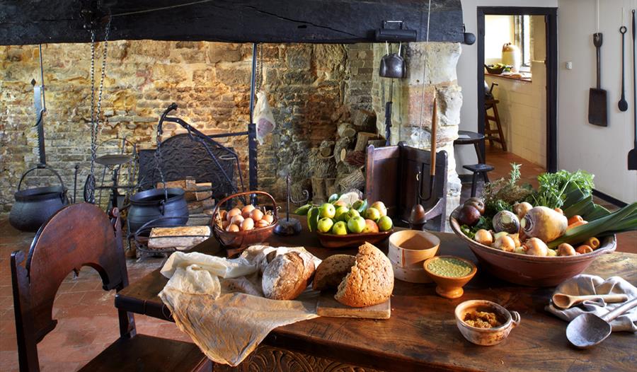 Photo of food on table.