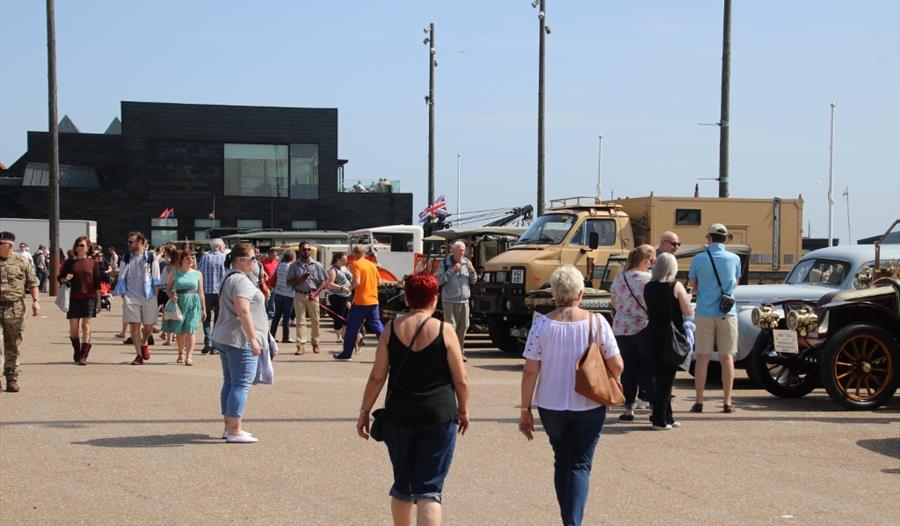 AA Commemorative Military Road Run Vehicle Display