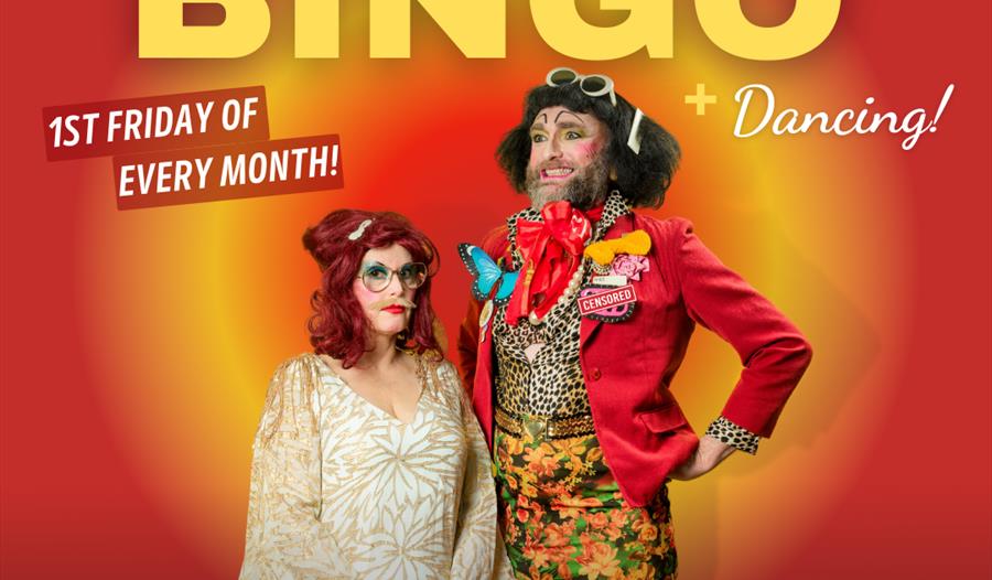 Poster for Timberlina & Auntie Maureen Bingo & Dancing