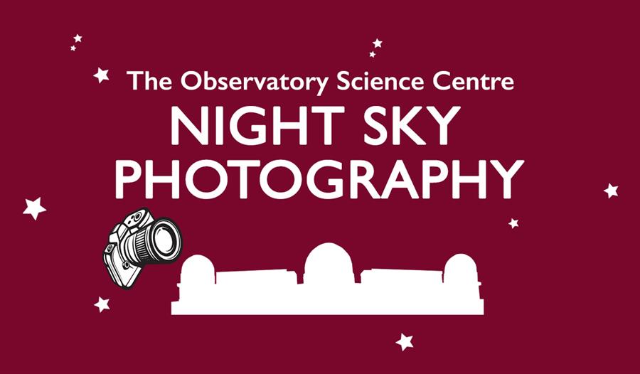 Night sky photography at Herstmonceux Observatory Science Centre.