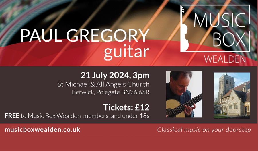Paul Gregory – Guitar Recital