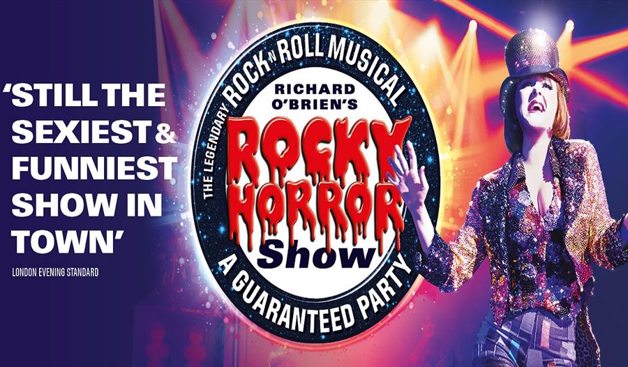 Poster advertising the Rocky Horror Show