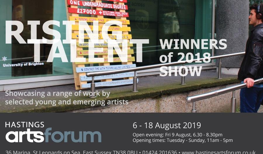 Rising Talent Winners Show at Hastings Arts Forum