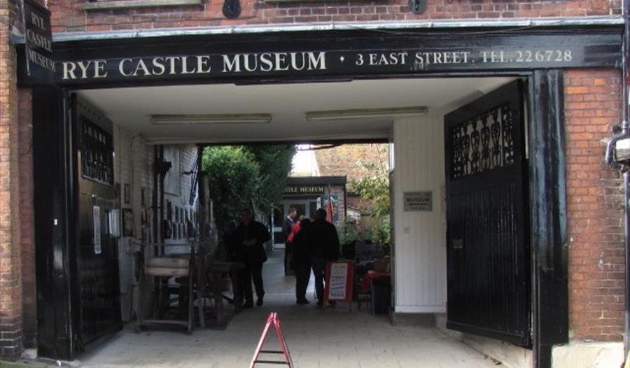 Rye Castle Museum exterior in East Sussex