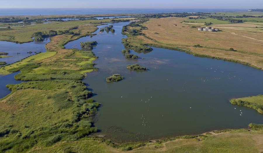 Introducing the North end of Rye Harbour Nature Reserve, including a look in Camber Castle