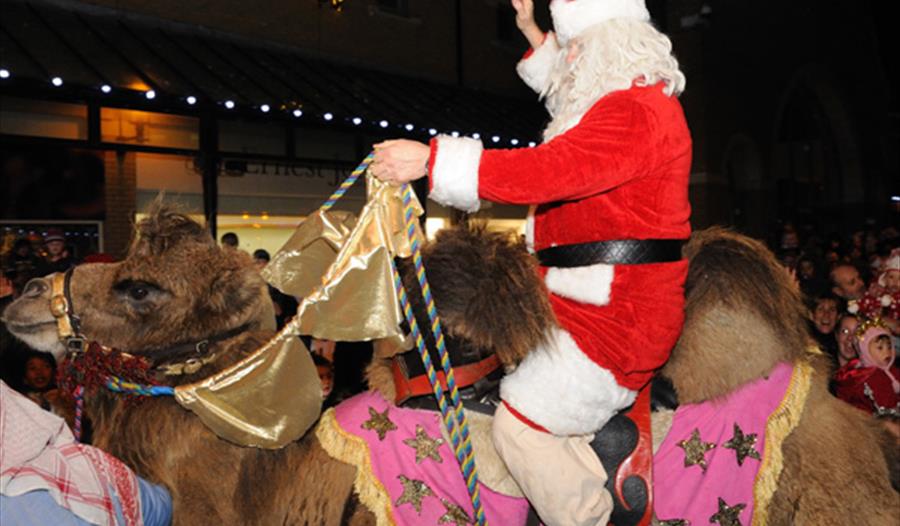 Santa's arrival