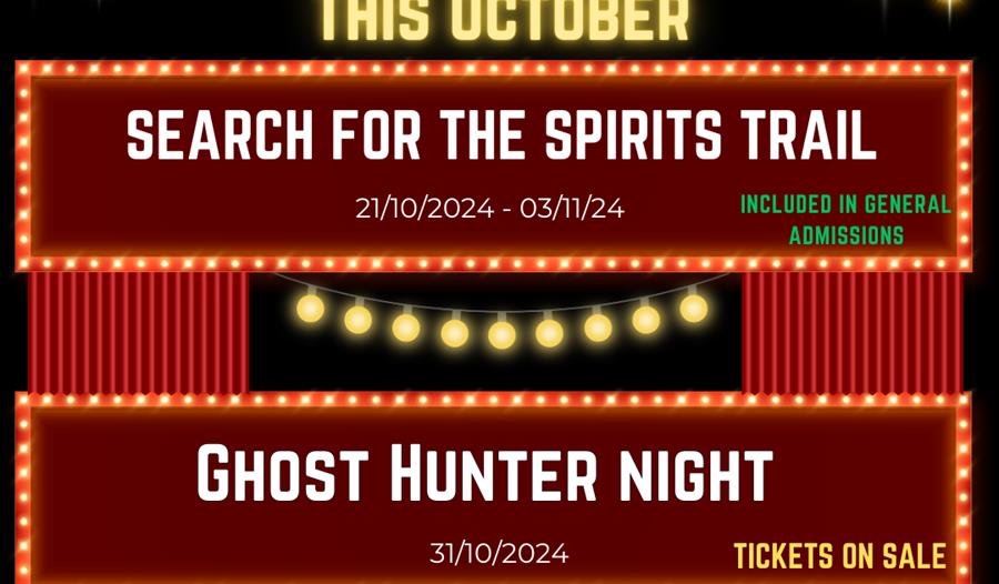 Spooky Events at Smugglers Adventure!