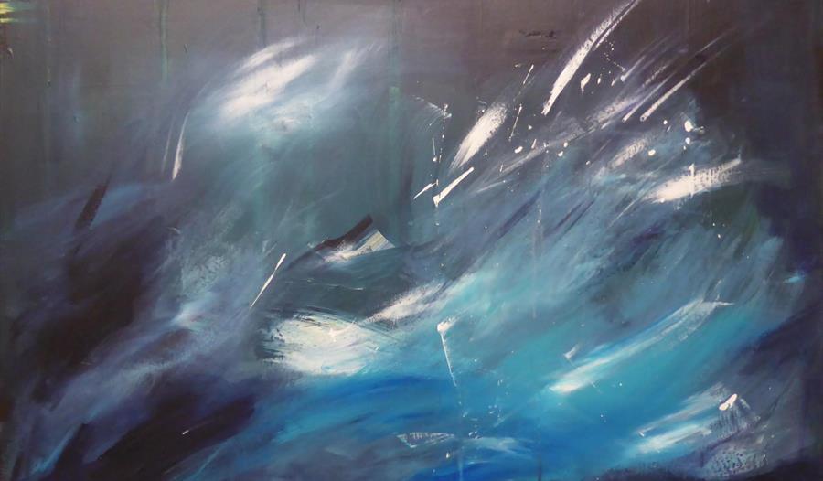 Seascape art in Rye East Sussex