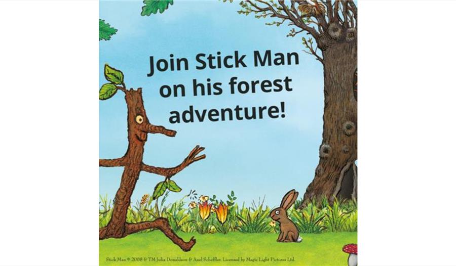 Stick Man Activity Trail at Bedgebury