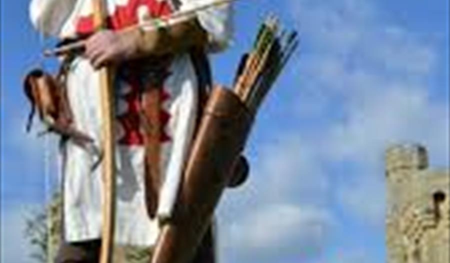 Archer at Bodiam