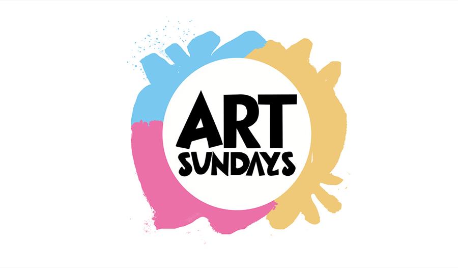 Poster advertising Art Sundays