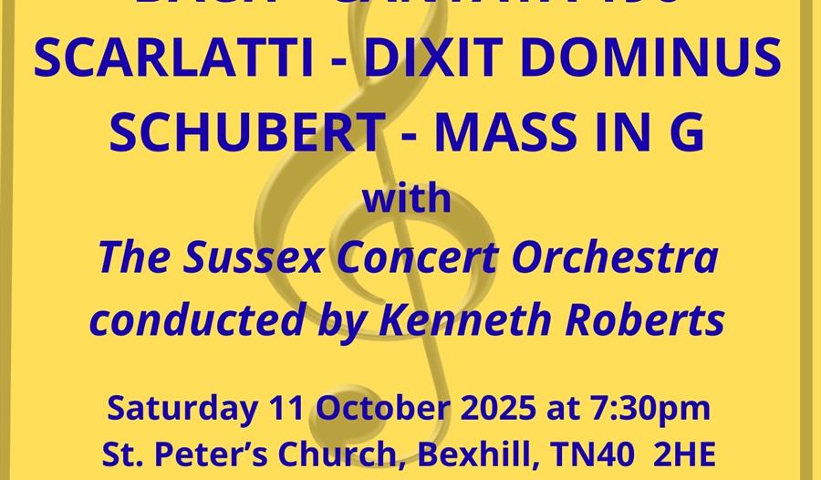 Bexhill Choral October Concert