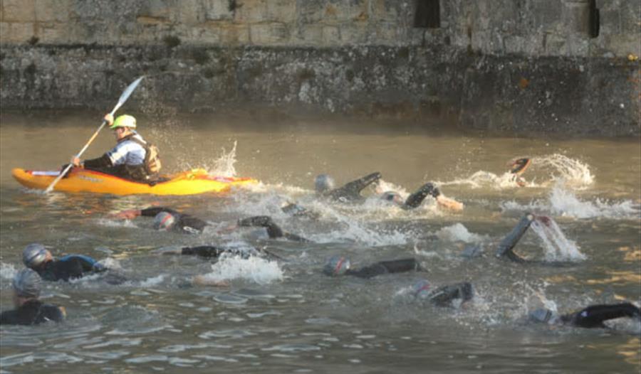 Bodiam swimmers