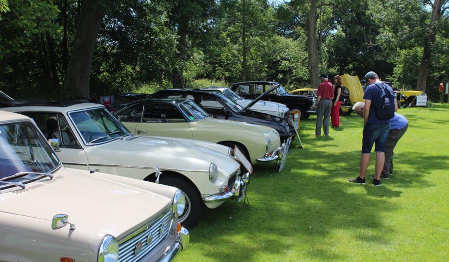 Classic Car Show with the Jaguar Enthusiasts Club