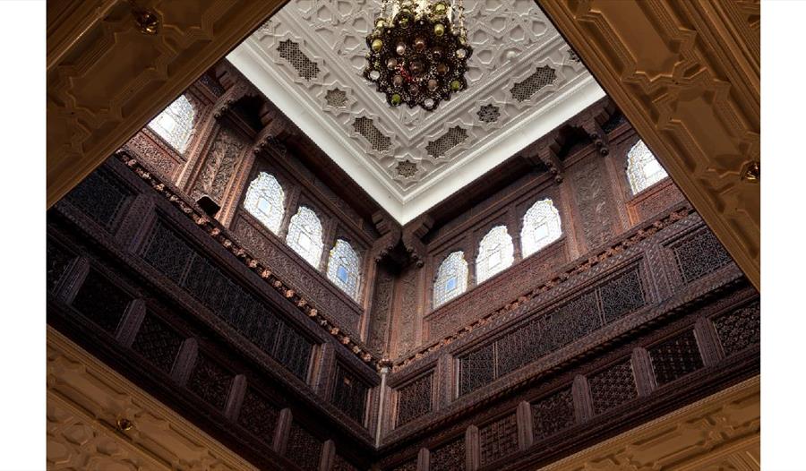 Ceiling of the Durbar Hall at Hastings Museum & Art Gallery