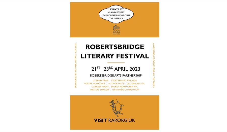 Robertsbridge Literary Festival 2023 Visit 1066 Country