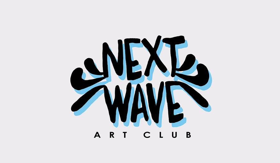 Poster advertising Next Wave Art Club